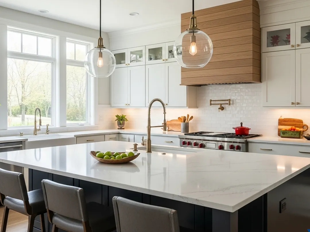 central indiana kitchen remodel modern upscale design