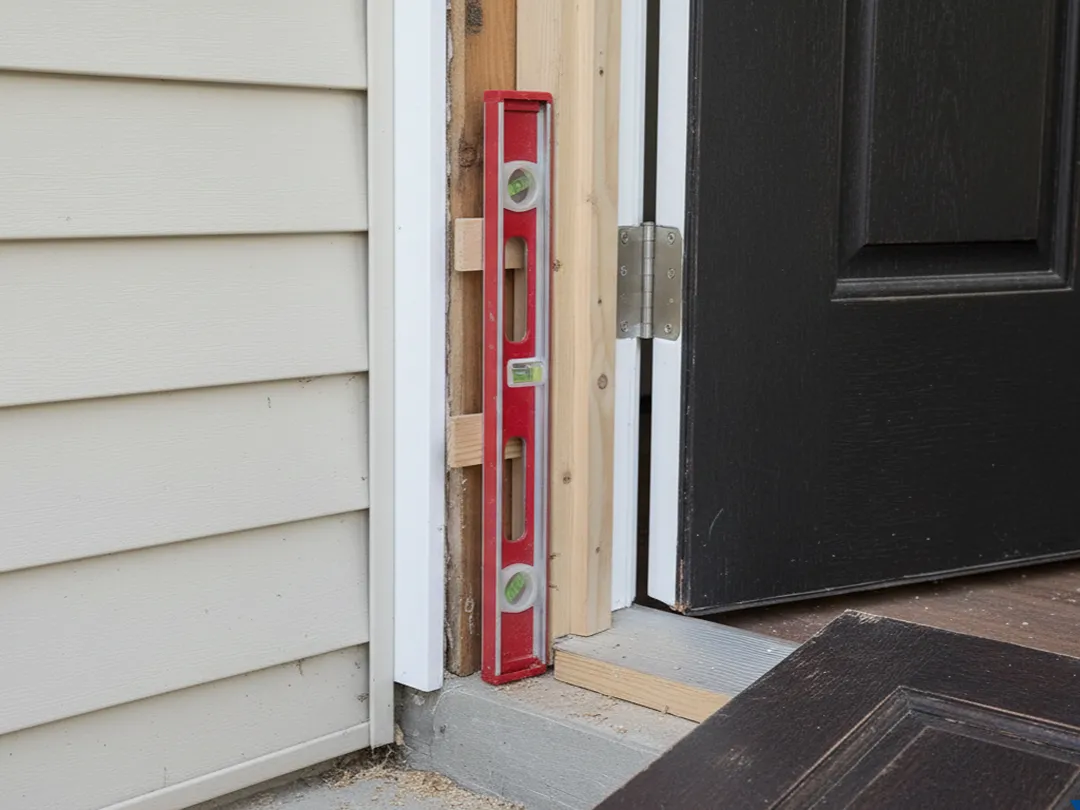 door frame replacement close up midwest home