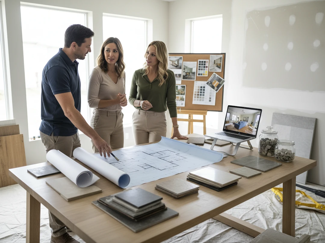 home remodel planning contractor designer homeowner