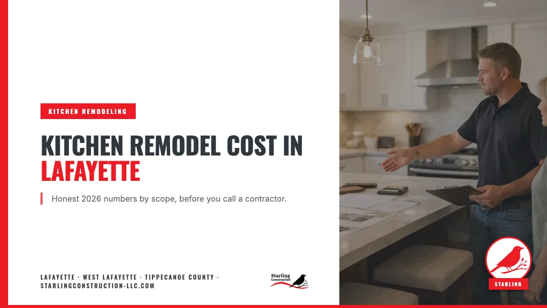 Kitchen Remodel Cost in Lafayette: 2026 Numbers